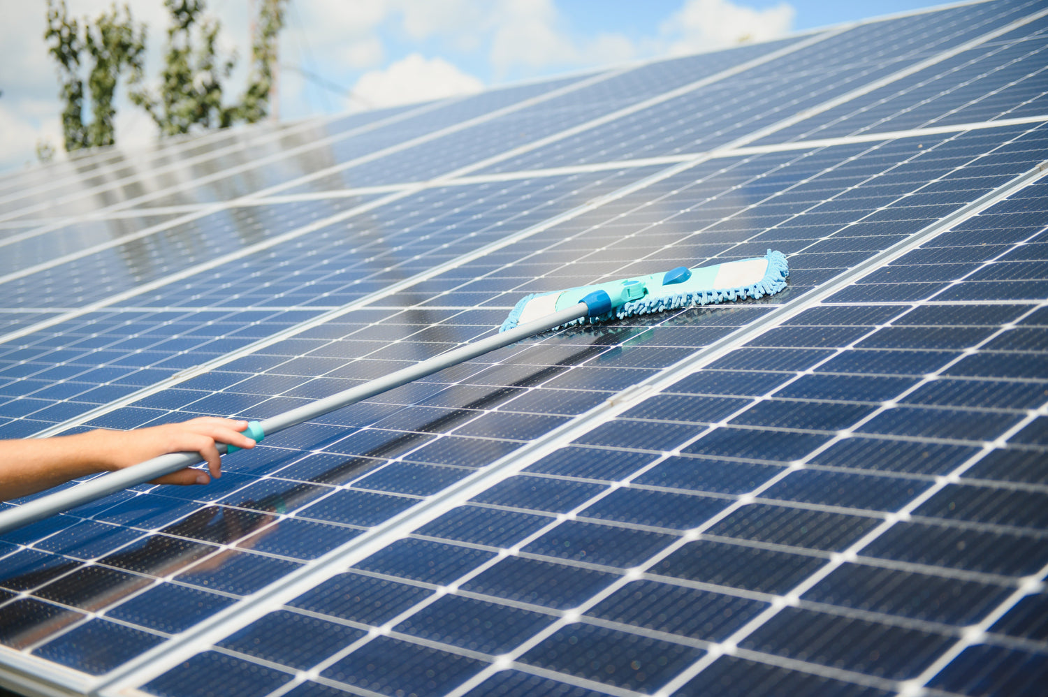 Nettoyage de vos panneaux solaires