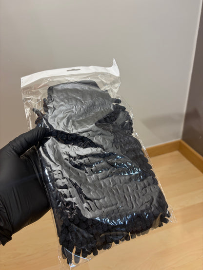 Gant de lavage Microfibre "Rasta". Ultra doux.