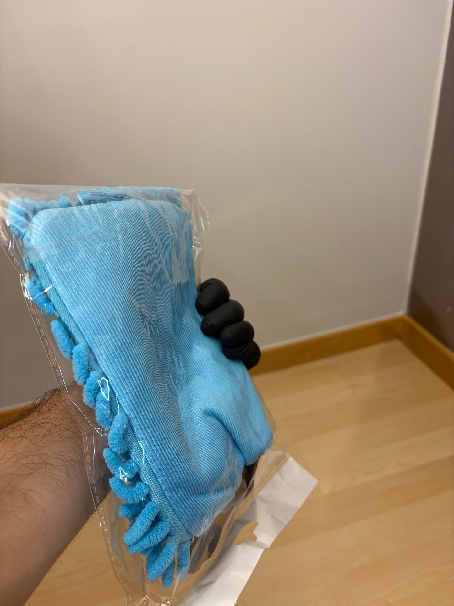 Gant de lavage Microfibre "Rasta". Ultra doux.