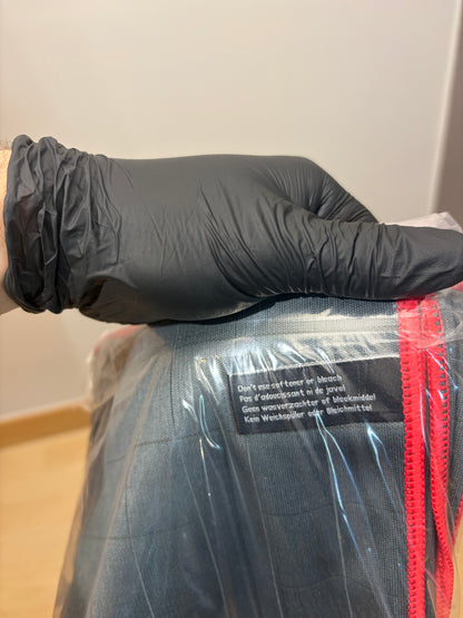 5 Microfibres carbone. Rouge. (40x50 cm)