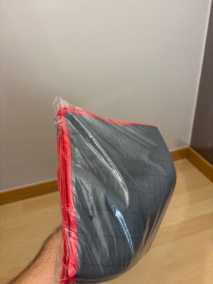 5 Microfibres carbone. Rouge. (40x50 cm)